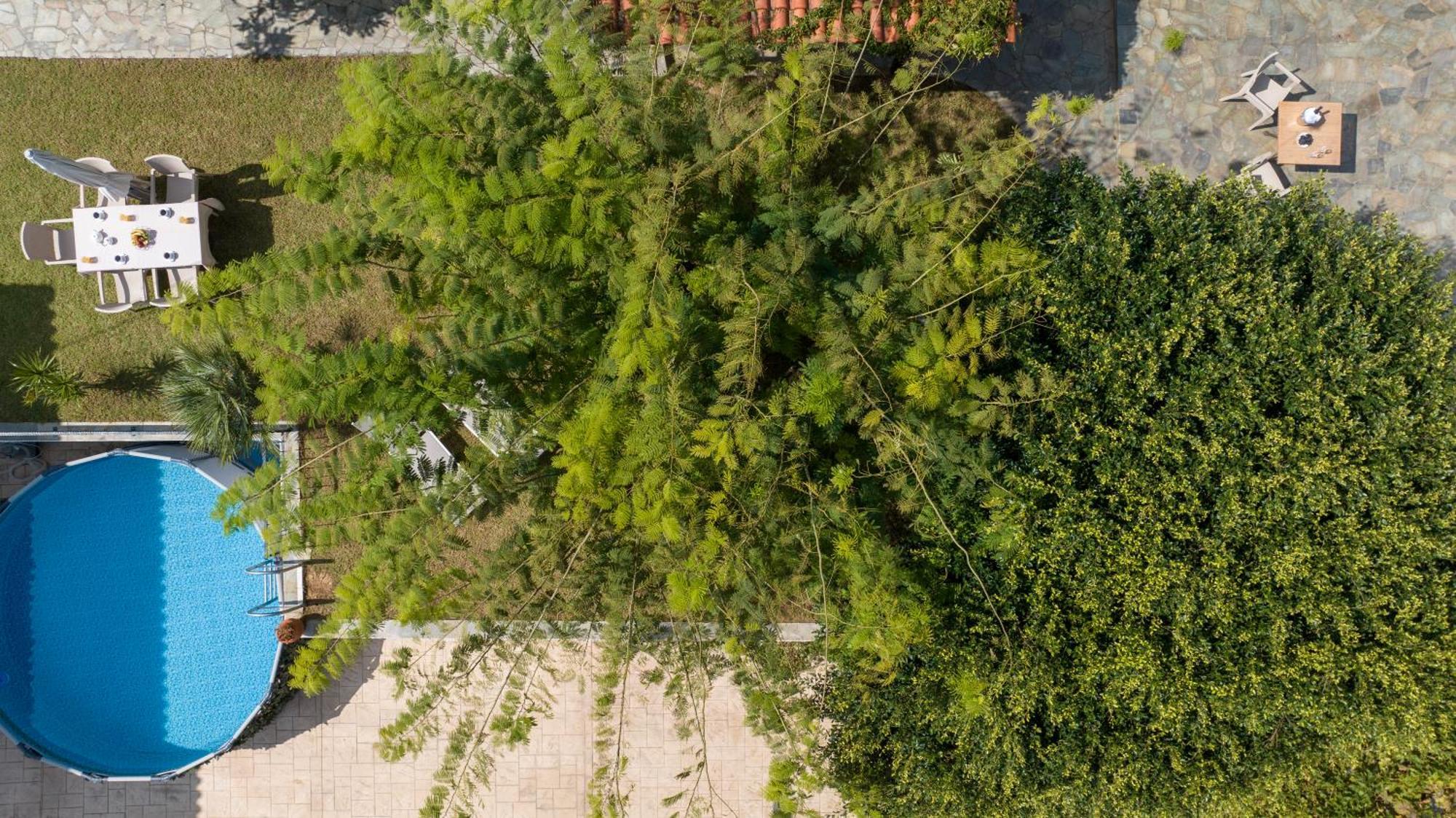 Villa Eleni 100M From The Sea Rapanianá 外观 照片