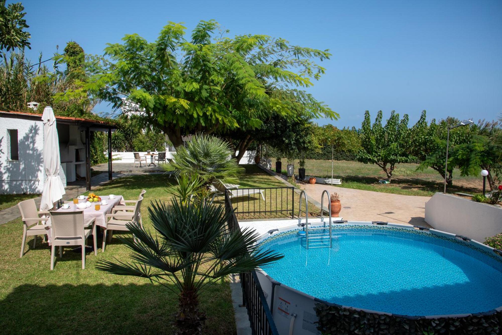 Villa Eleni 100M From The Sea Rapanianá 外观 照片
