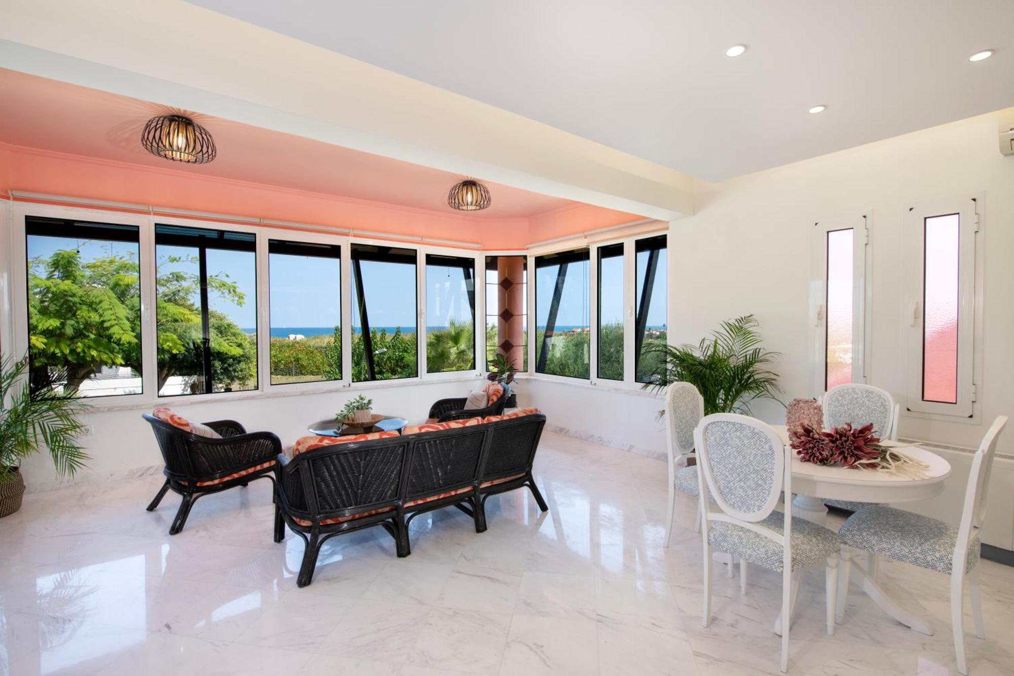 Villa Eleni 100M From The Sea Rapanianá 外观 照片